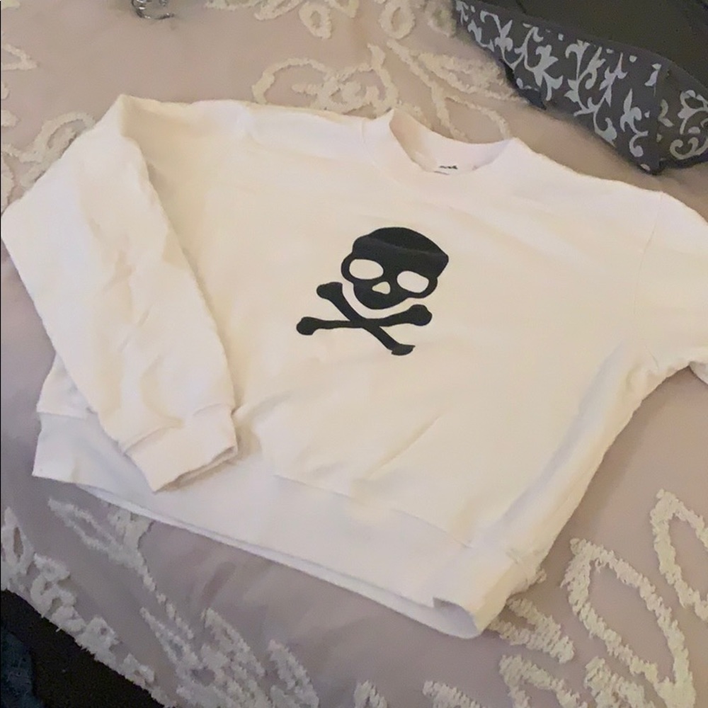 Soulcycle cropped sweatshirt